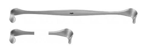 ПОДВІЙН. РЕТРАКТОР 20X15MM/20X19`M 205MM